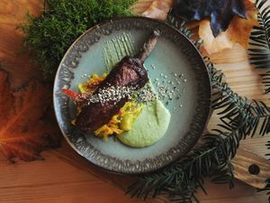 Sticky tempeh at VanPlanten in Utrecht