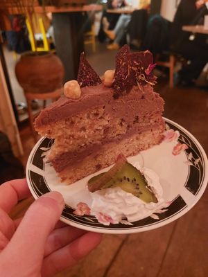 Biscoff cake at VanPlanten in Utrecht