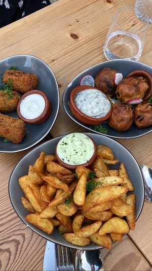 Snacks! Deep fried goodness  at VanPlanten in Utrecht