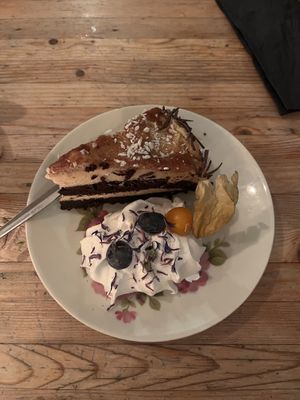 Coconut and peanuts cake  at VanPlanten in Utrecht