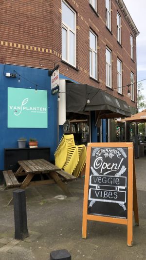 outside  at VanPlanten in Utrecht