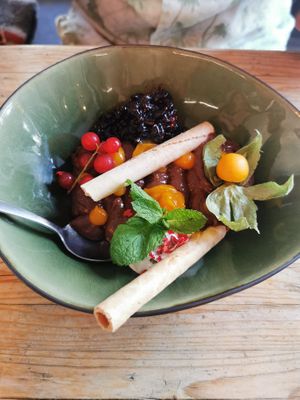 Chocolate mousse at VanPlanten in Utrecht