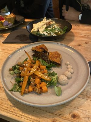 Lentil with mushroom pie  at VanPlanten in Utrecht