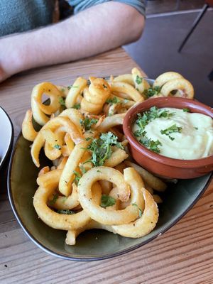 Twister fries   at VanPlanten in Utrecht