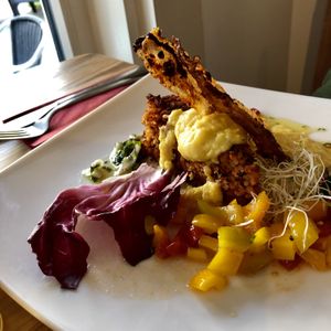 Red rice and kidney bean pie! 😋 at VanPlanten in Utrecht