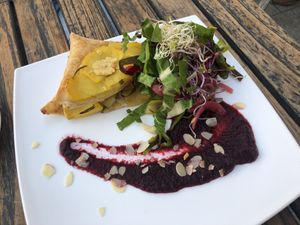 Main course at VanPlanten in Utrecht