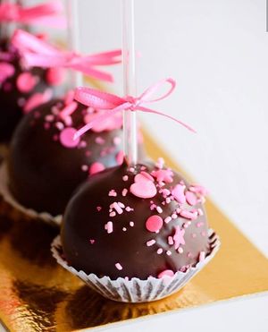 Cakepops veganos at Corazón de Limón  in Rosario