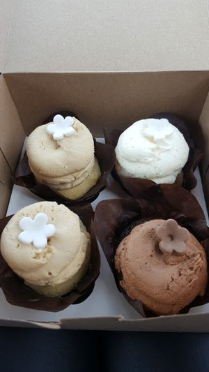 Vegan cupcakes  at Dolce Vita Desserts in State College
