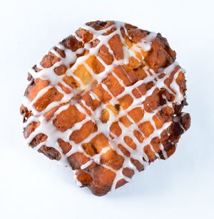Apple Fritter  at Lêberry Bakery in Pasadena