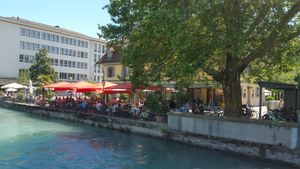 Riverside at Waisenhaus in Thun