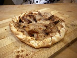 Baked Brie and date tart  at Etcetera Wine Bar in San Francisco