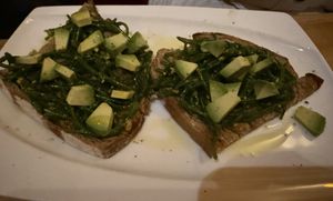 Seasonal Bruschettaa  at Etcetera Wine Bar in San Francisco