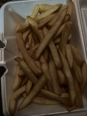 Fries at Vegan Brüder in Fort Lauderdale