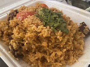 House Fried rice  at Wheel of Life in Irvine