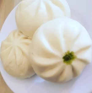 Steamed buns at Wheel of Life in Irvine