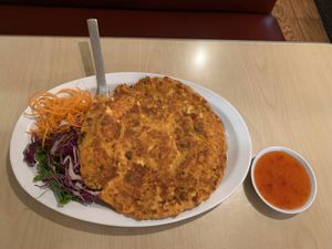 Thai Style Omelet at Wheel of Life in Irvine