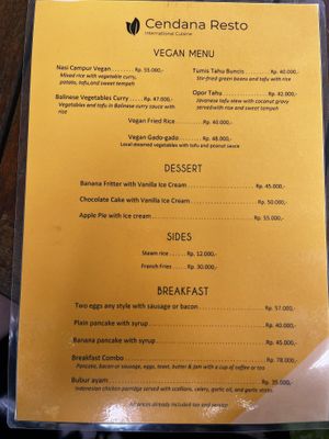   at Cendana in Seminyak