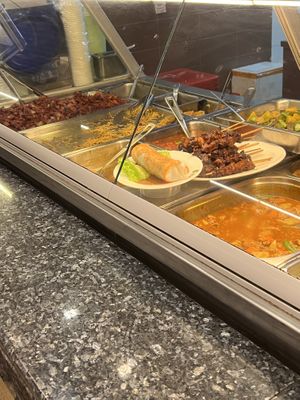 What the serve   at Harvesters Vegetarian in Metro Manila