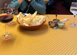 Popadums  at The Everest in Westport