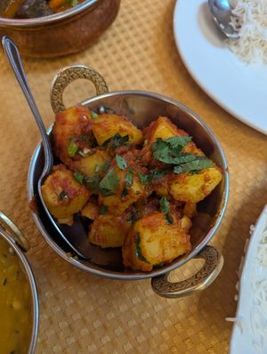 Potatoes at The Everest in Westport