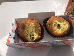 Arancini  at Sfrigola - Corso Calatafimi in Palermo