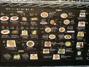 Menu at Gluten Free T's Kitchen in Tokyo