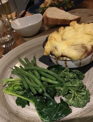 Also yummy! at The Crown Inn in Broughton