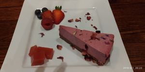 Raw Vegan Cheesecake at Swadish in Glasgow