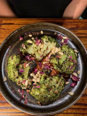 Tandoori broccoli at Swadish in Glasgow