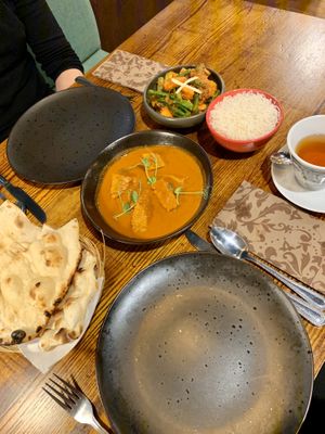 No-Chicken & Veggie Masala - really good!  at Swadish in Glasgow