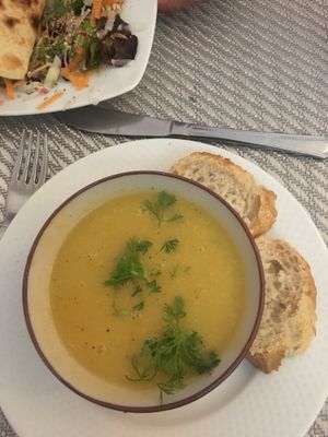 Sopa  at El Celler de Triton in Sant Feliu De Guixols