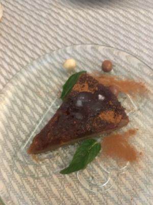 Pastel casero - postre  at El Celler de Triton in Sant Feliu De Guixols