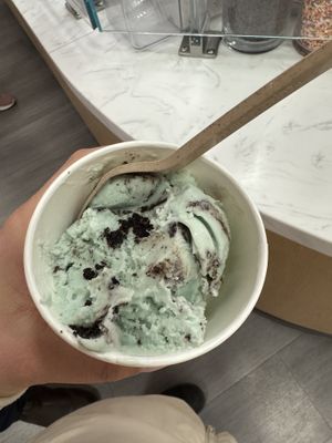 Grasshopper pie  at Millie's in Pittsburgh