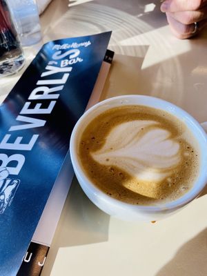 Good oat milk lattes   at Milk & Honey in Chattanooga