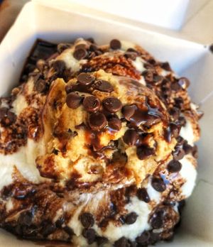 Can’t exactly remember!  at Cinnaholic in Belmont