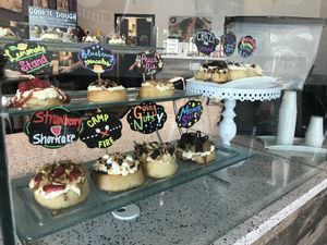 Some options at Cinnaholic in Belmont