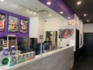 Interior at Cinnaholic in Ottawa