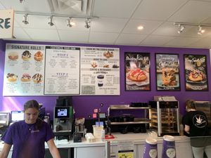 Menu at Cinnaholic in Ottawa