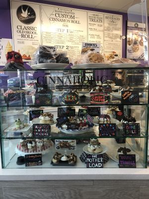 Choices  at Cinnaholic in Ottawa