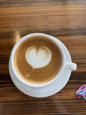 Soy cappuccino  at Aien Coffee & Hostel in Chatan