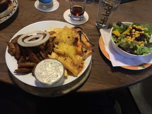 Vegan Gyros at Trash Chic in Cologne