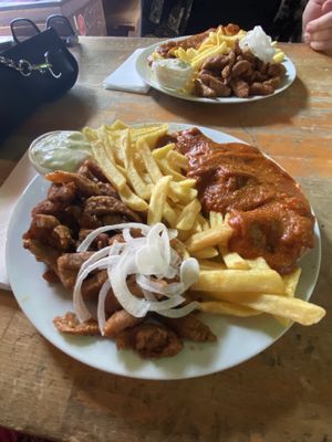 Veganer Taxiteller   at Trash Chic in Cologne