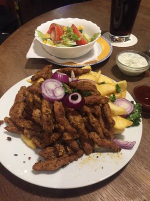 Vegan Gyros at Trash Chic in Cologne
