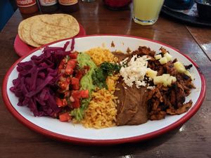 Plato planted pastor at La Taqueria - Kreis 4 in Zurich