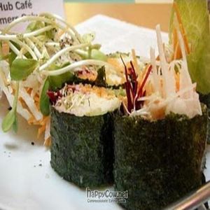 Fruity Nori Sushi at Nutrihub Cafe in Central Singapore