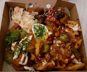 Rhino-Lishious bite box at Punk Vegan in Leeds