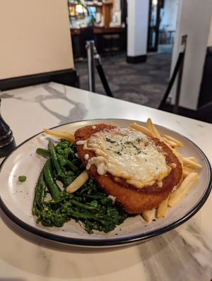 Parmy at The Kent Hotel in Hamilton