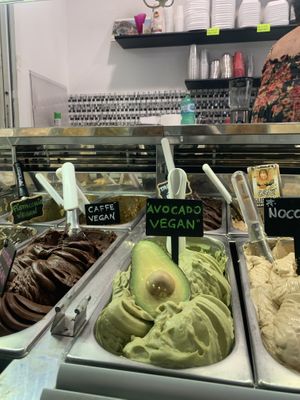   at Gelateria Brivido in Rome