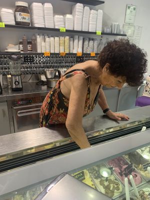   at Gelateria Brivido in Rome