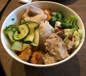 bowl of deliciousness  at Tushita in Munich